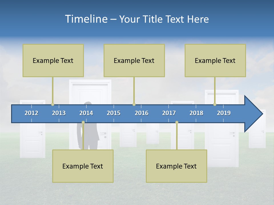 Healthy Lifestyle French Fries Warning PowerPoint Template