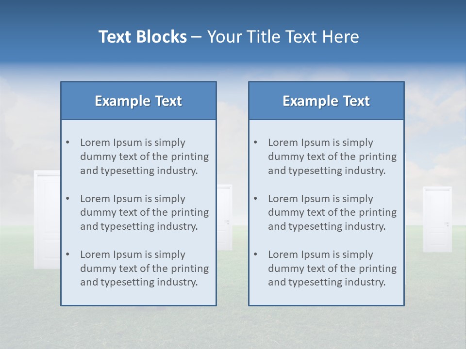 Healthy Lifestyle French Fries Warning PowerPoint Template