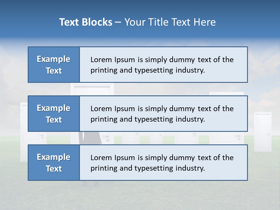 Healthy Lifestyle French Fries Warning PowerPoint Template