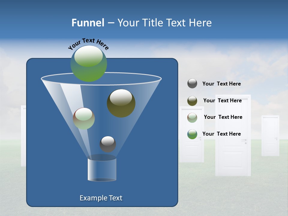 Healthy Lifestyle French Fries Warning PowerPoint Template