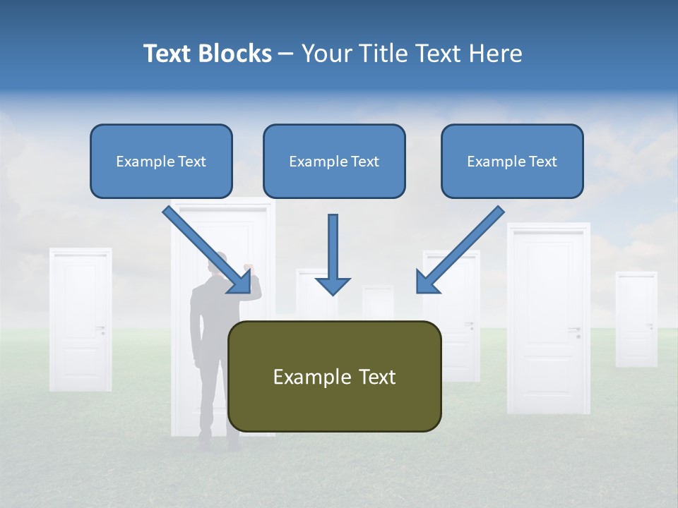 Healthy Lifestyle French Fries Warning PowerPoint Template