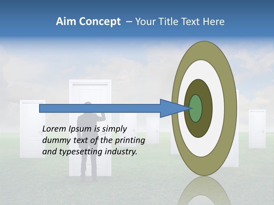 Healthy Lifestyle French Fries Warning PowerPoint Template