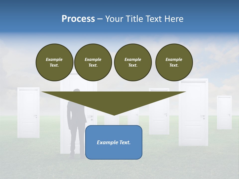 Healthy Lifestyle French Fries Warning PowerPoint Template