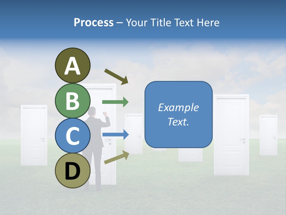 Healthy Lifestyle French Fries Warning PowerPoint Template