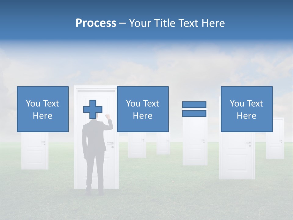 Healthy Lifestyle French Fries Warning PowerPoint Template