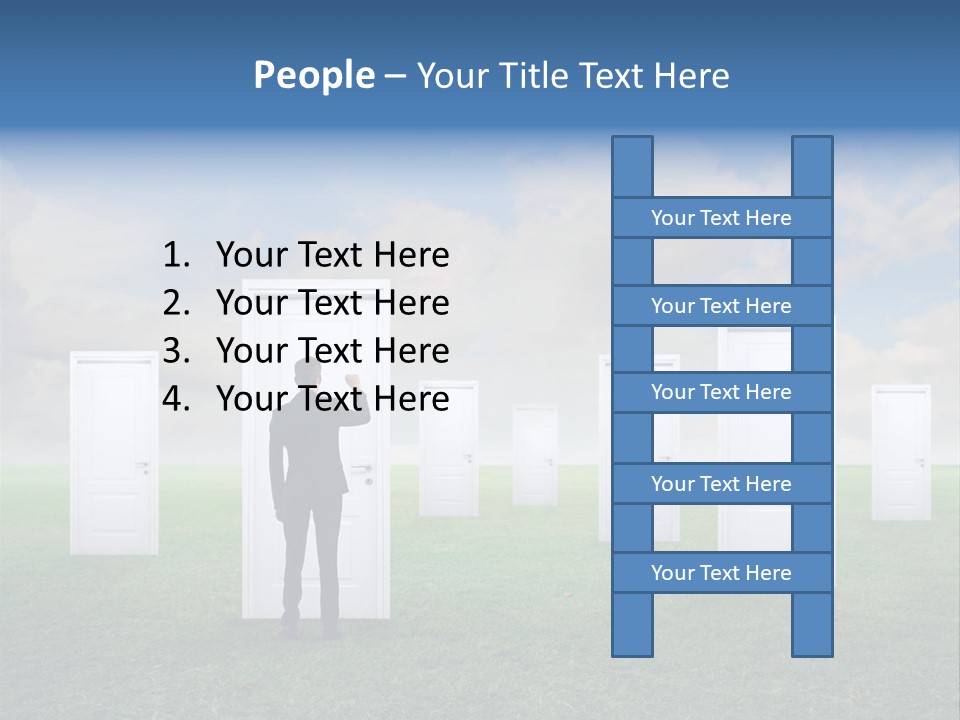 Healthy Lifestyle French Fries Warning PowerPoint Template