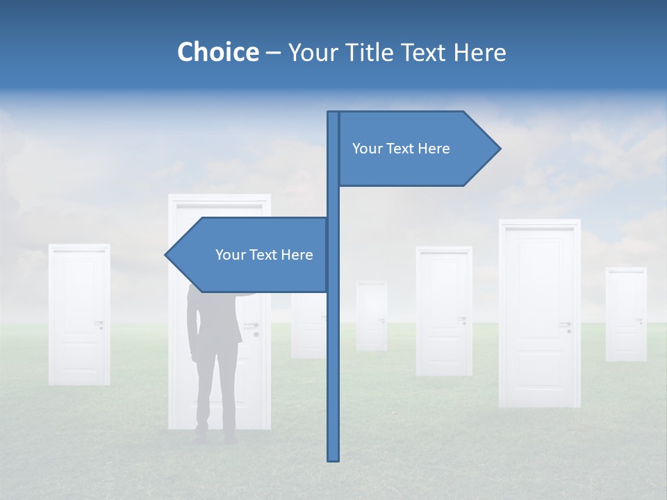 Healthy Lifestyle French Fries Warning PowerPoint Template