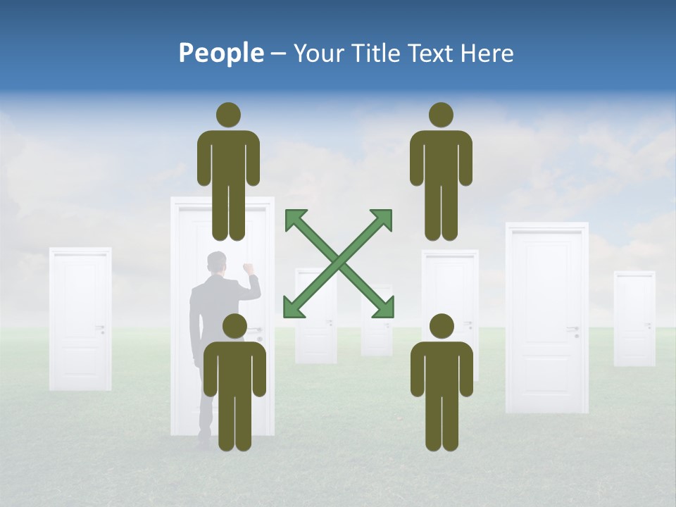 Healthy Lifestyle French Fries Warning PowerPoint Template