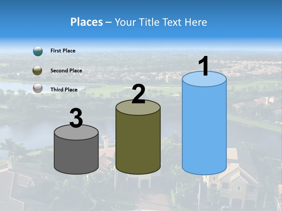 Bay Beach Cove PowerPoint Template