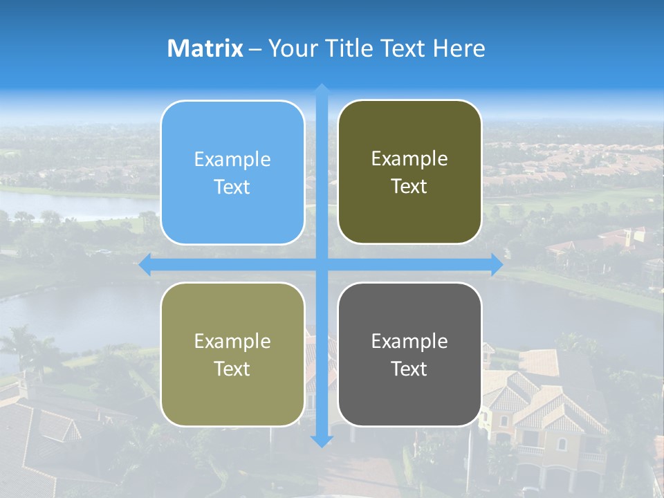 Bay Beach Cove PowerPoint Template