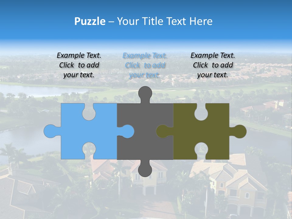 Bay Beach Cove PowerPoint Template