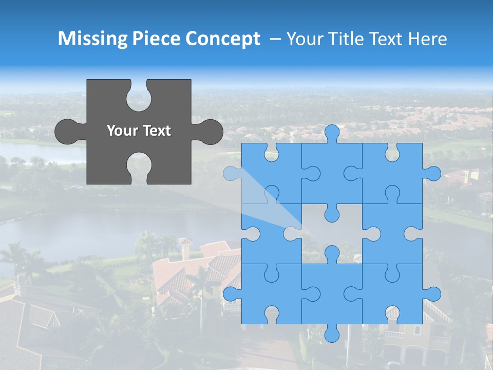 Bay Beach Cove PowerPoint Template