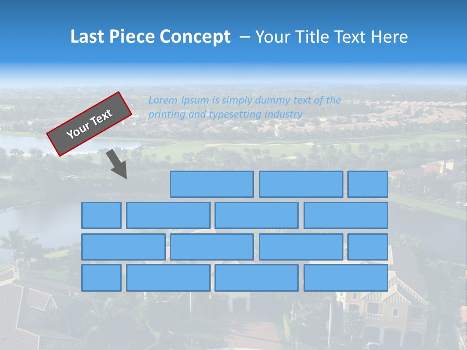 Bay Beach Cove PowerPoint Template