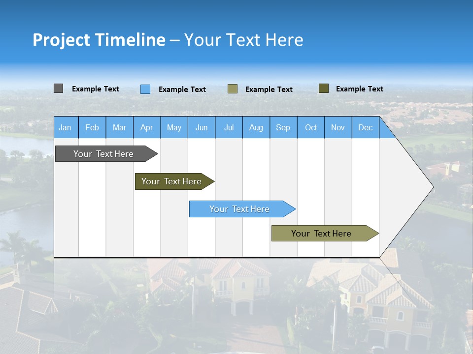 Bay Beach Cove PowerPoint Template