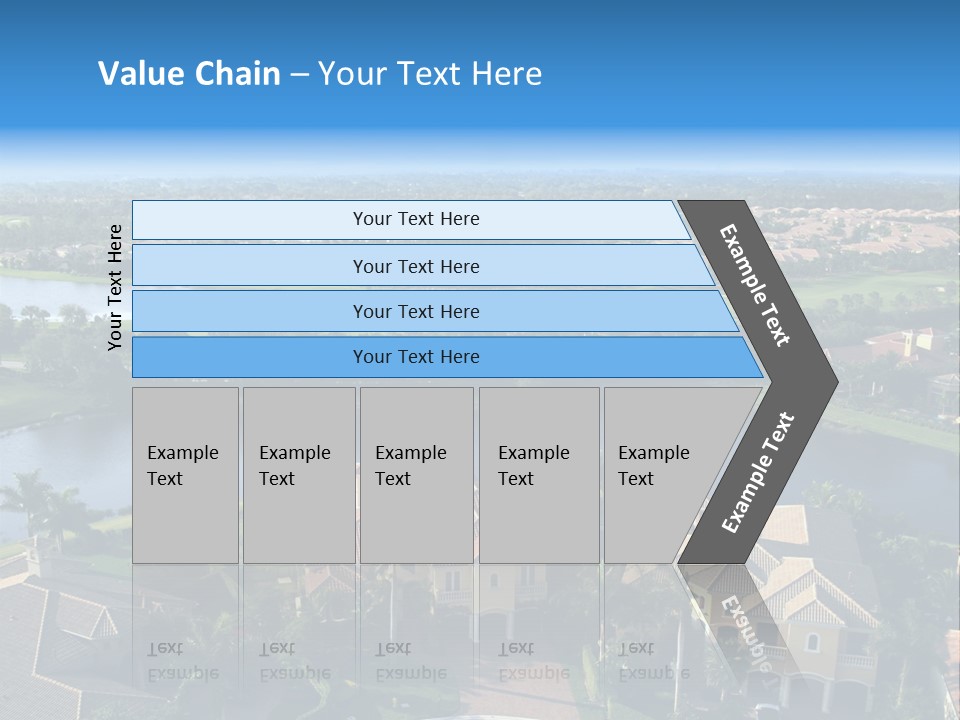 Bay Beach Cove PowerPoint Template