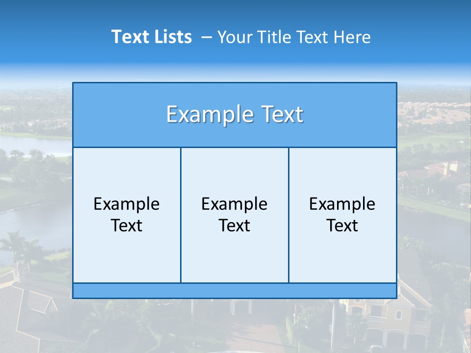 Bay Beach Cove PowerPoint Template