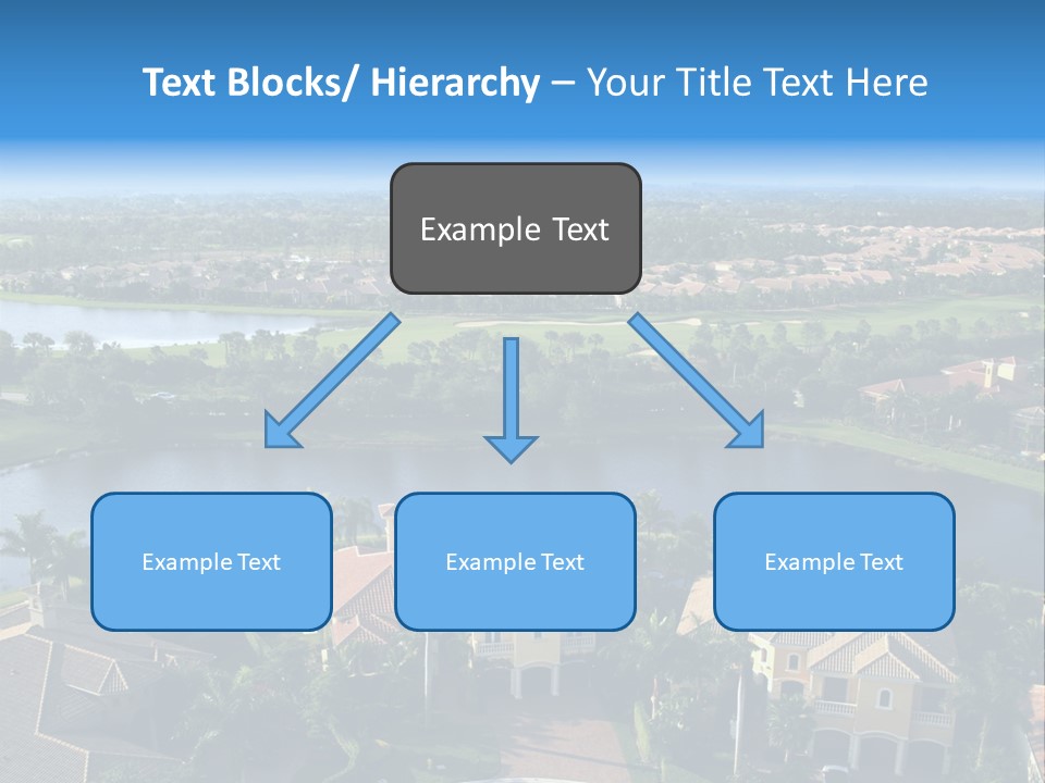 Bay Beach Cove PowerPoint Template