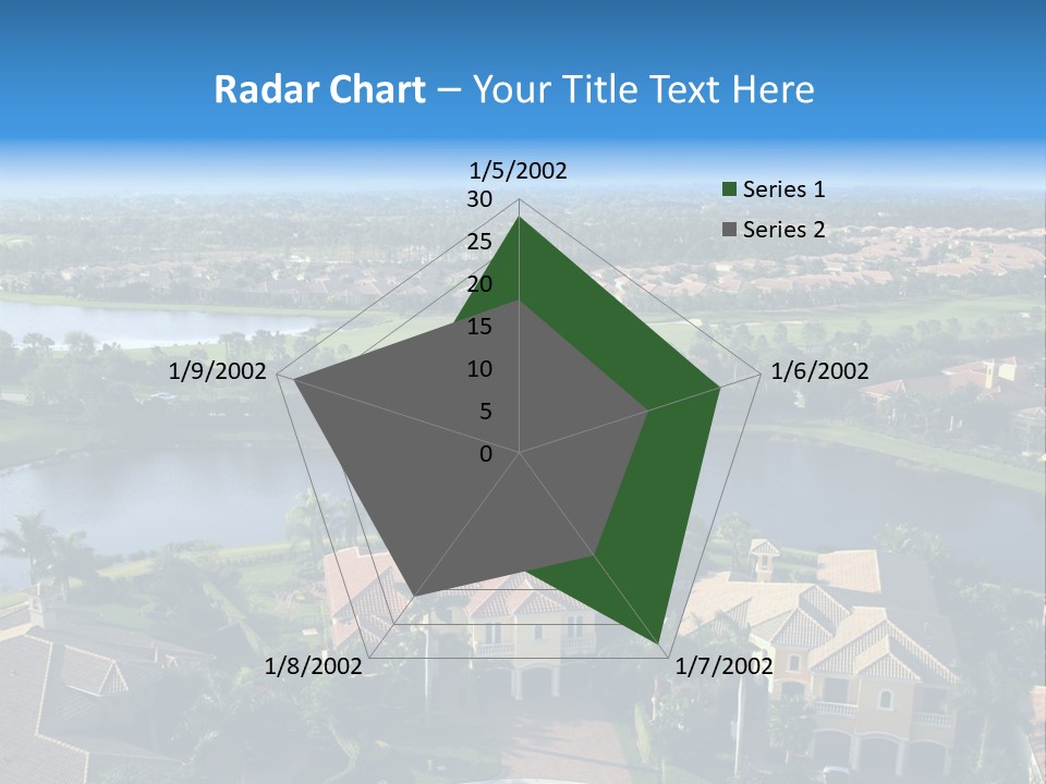 Bay Beach Cove PowerPoint Template