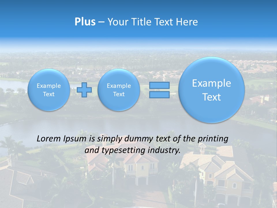 Bay Beach Cove PowerPoint Template