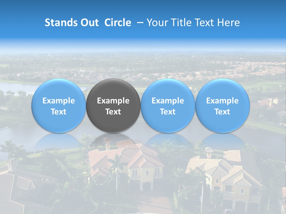 Bay Beach Cove PowerPoint Template
