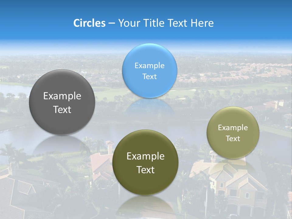Bay Beach Cove PowerPoint Template