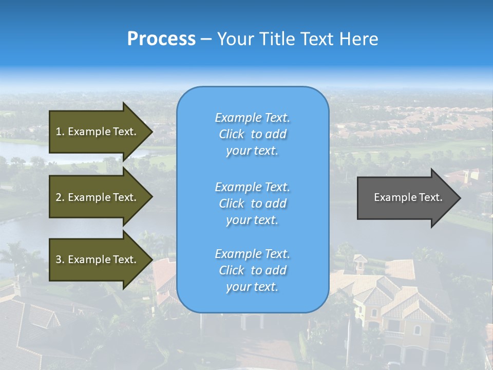 Bay Beach Cove PowerPoint Template
