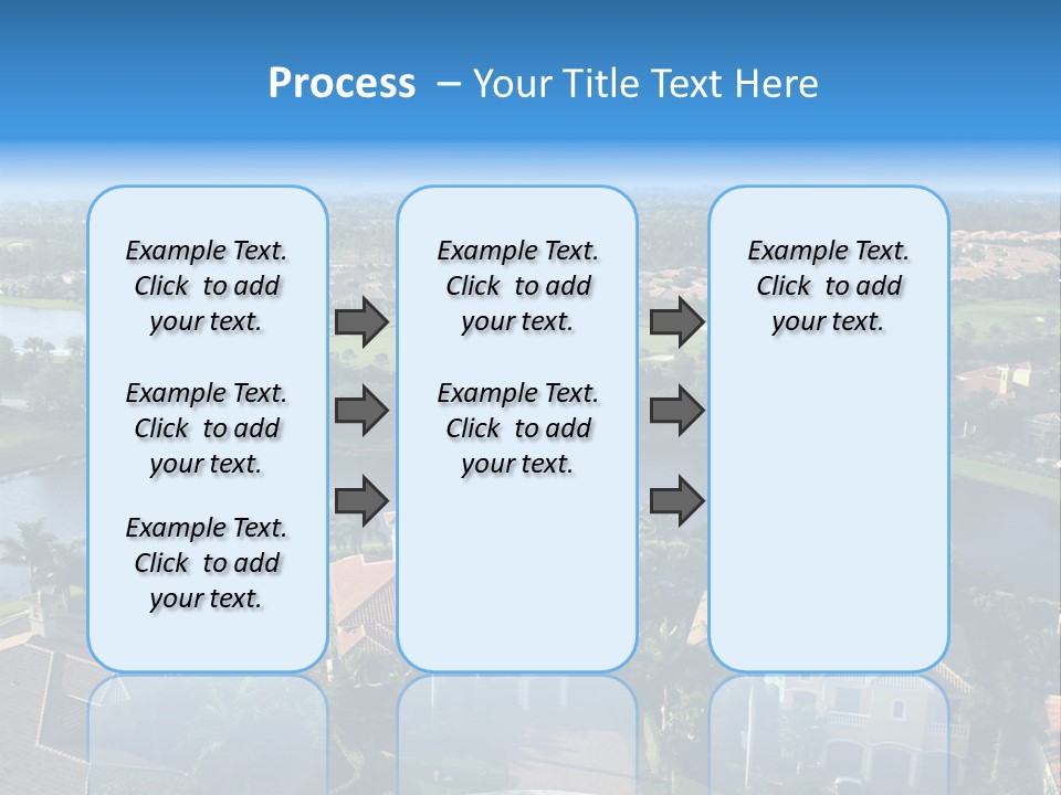 Bay Beach Cove PowerPoint Template