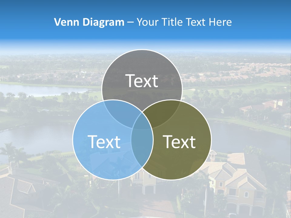 Bay Beach Cove PowerPoint Template