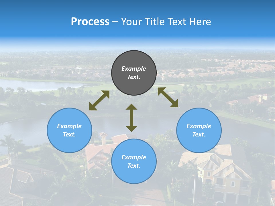 Bay Beach Cove PowerPoint Template