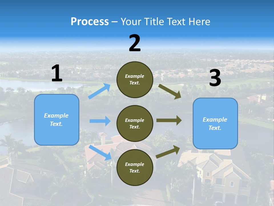 Bay Beach Cove PowerPoint Template