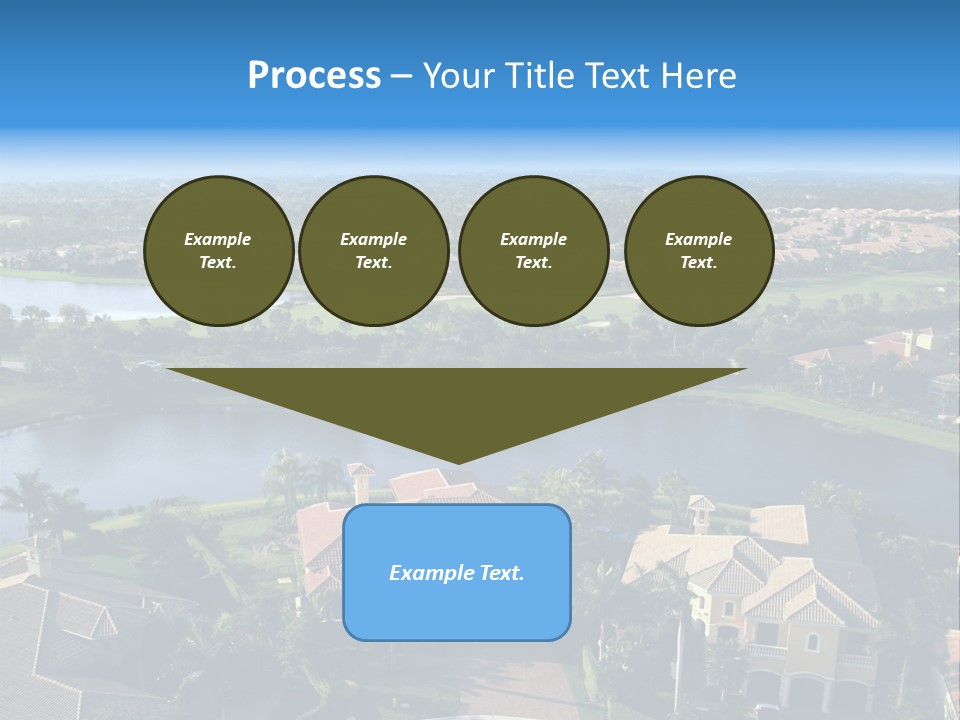 Bay Beach Cove PowerPoint Template