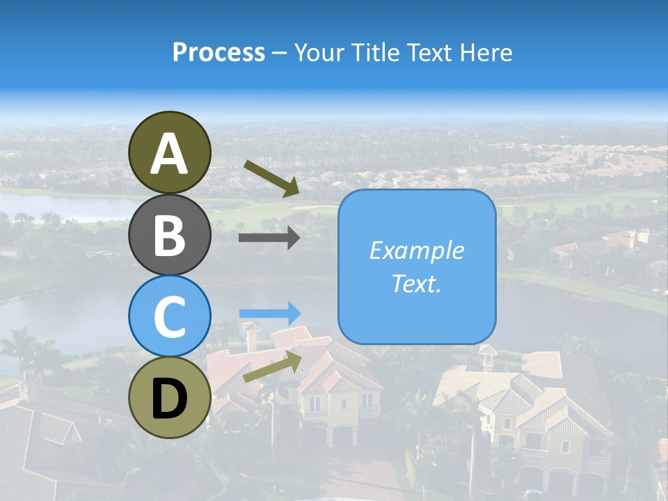 Bay Beach Cove PowerPoint Template