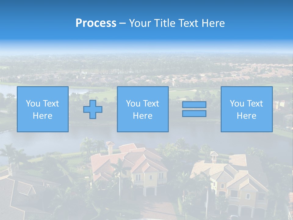 Bay Beach Cove PowerPoint Template