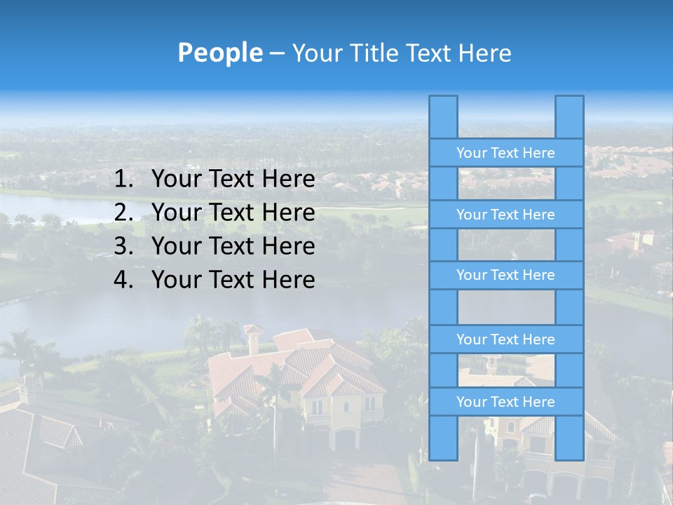 Bay Beach Cove PowerPoint Template