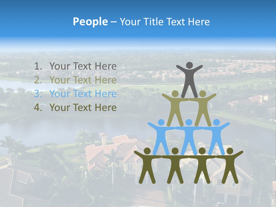 Bay Beach Cove PowerPoint Template