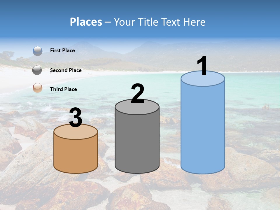 Bay Beach Cove PowerPoint Template