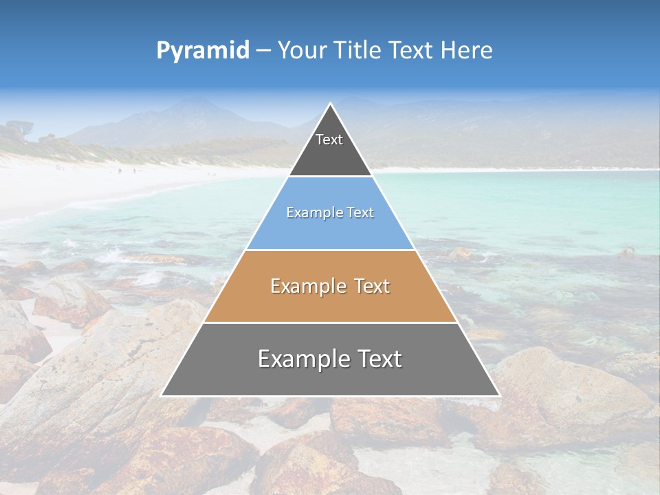 Bay Beach Cove PowerPoint Template