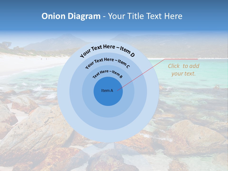 Bay Beach Cove PowerPoint Template