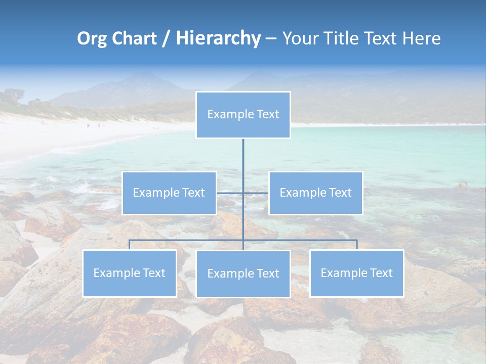 Bay Beach Cove PowerPoint Template