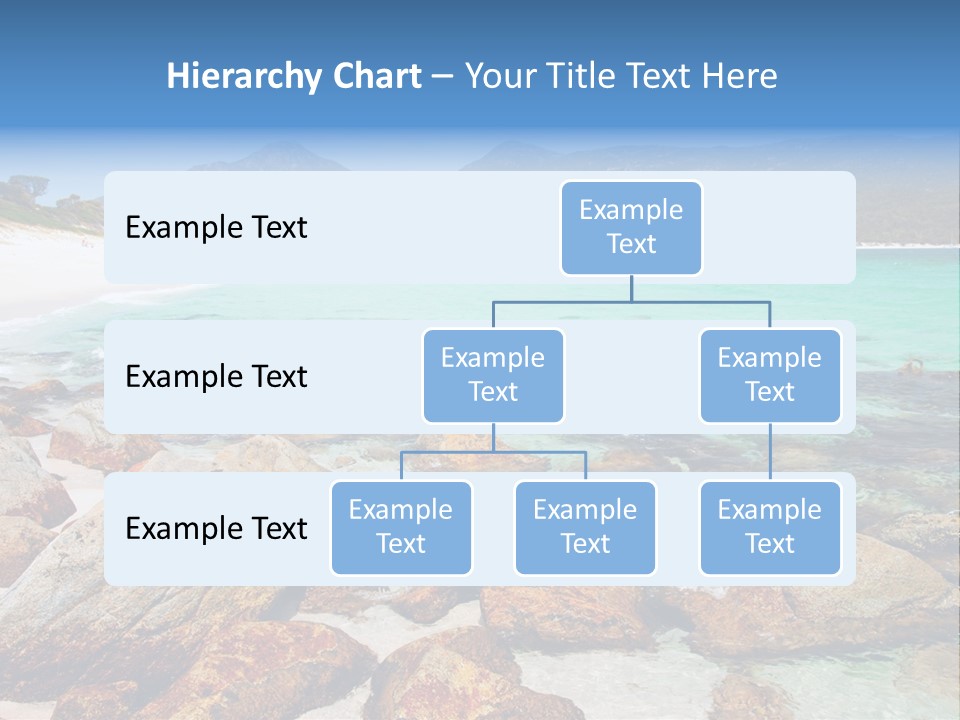 Bay Beach Cove PowerPoint Template