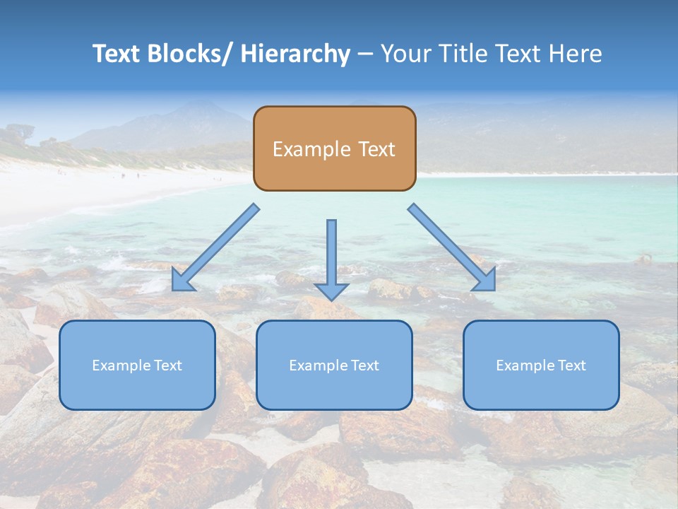 Bay Beach Cove PowerPoint Template