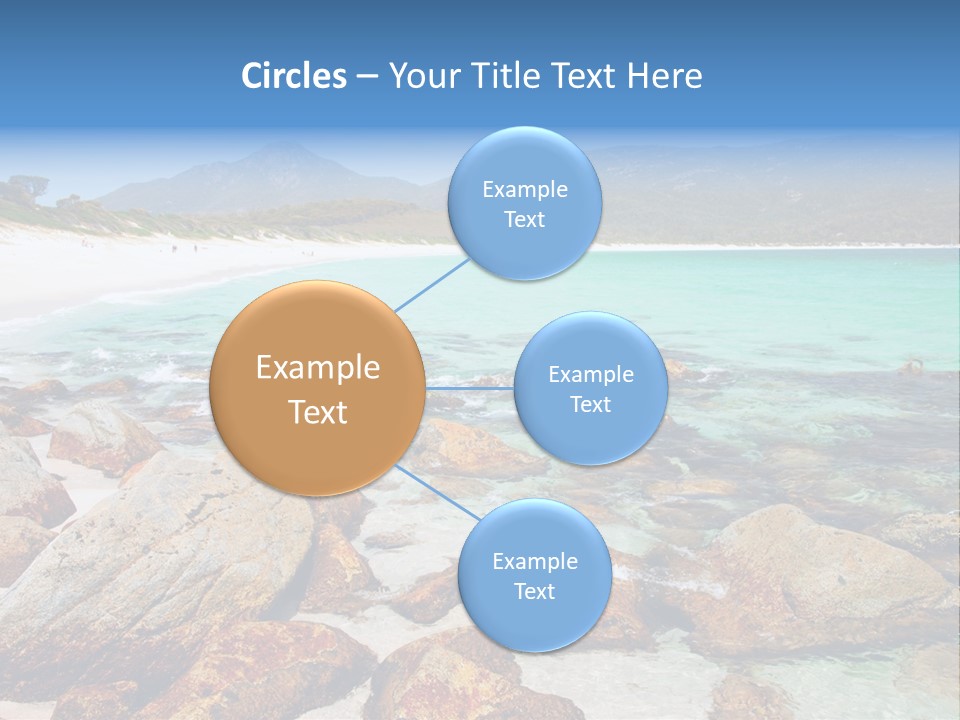 Bay Beach Cove PowerPoint Template