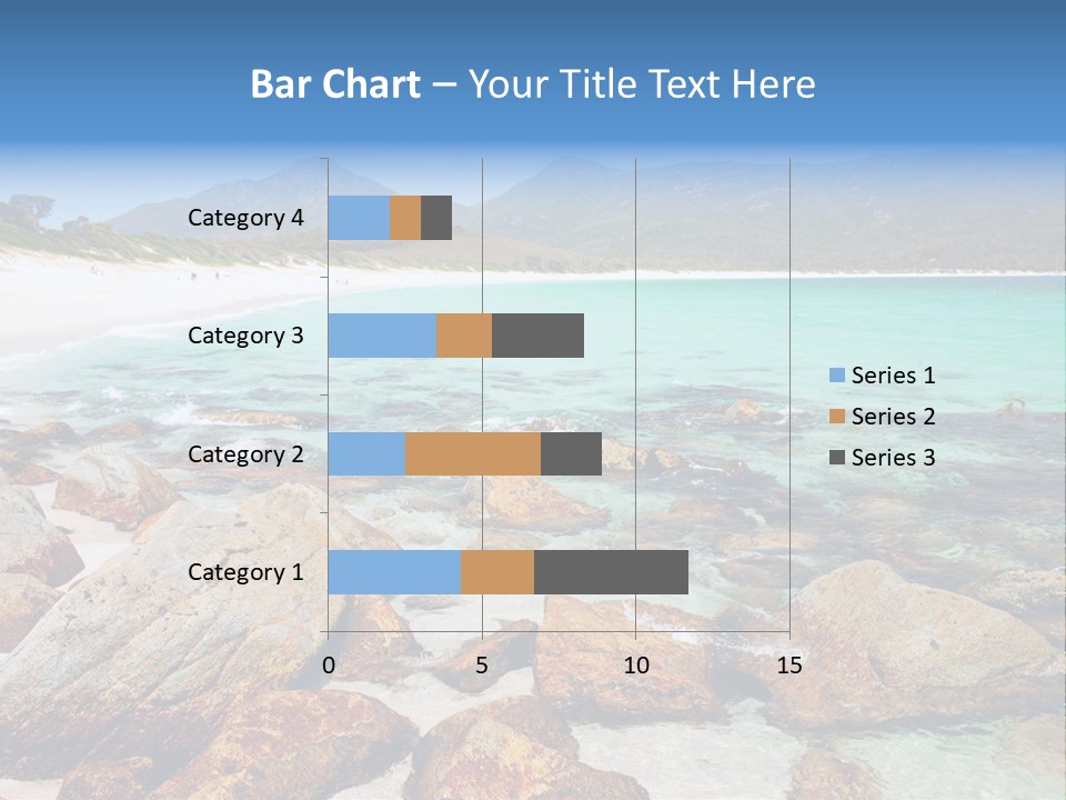 Bay Beach Cove PowerPoint Template