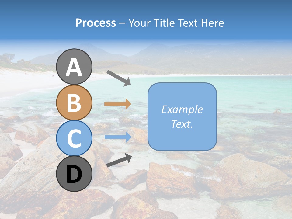 Bay Beach Cove PowerPoint Template