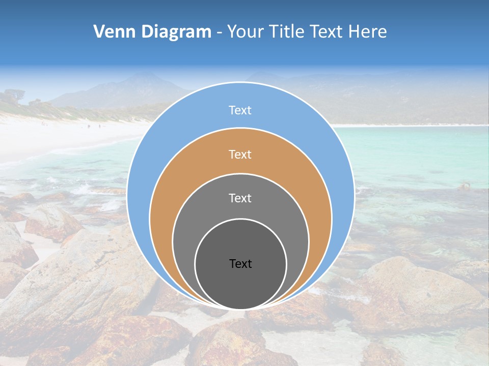 Bay Beach Cove PowerPoint Template