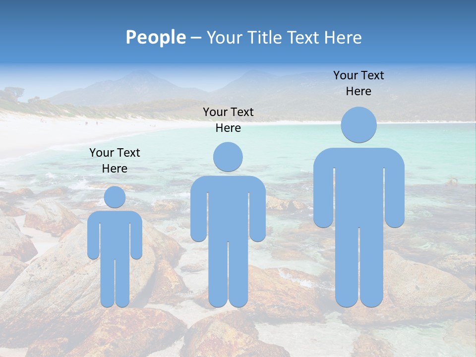 Bay Beach Cove PowerPoint Template