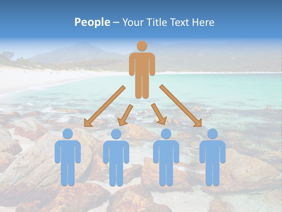 Bay Beach Cove PowerPoint Template