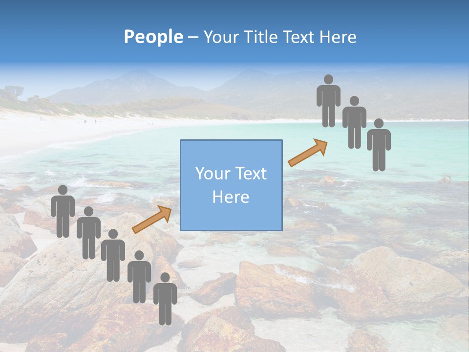 Bay Beach Cove PowerPoint Template