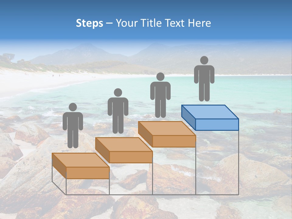 Bay Beach Cove PowerPoint Template