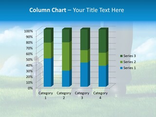 Small Outdoor Person PowerPoint Template